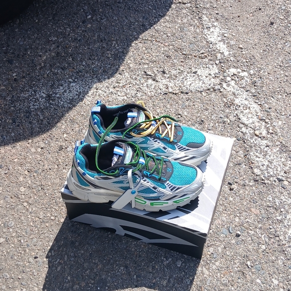 Other - Men's Blue and Green Sneakers